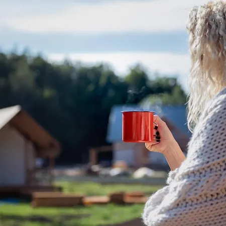Campo de lujo Forrest Glamping Banská Štiavnica